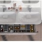 Keramag myDay - Meuble pour lavabo 1160x410x430 mm, 1 tiroir avec éclairage LED, gris-beige mat 824132000 Keramag myDay - Meuble pour lavabo 1160x410x430 mm, 1 tiroir avec éclairage LED, gris-beige mat 824132000