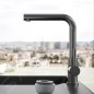 Villeroy & Boch Modern Steel - Mitigeur d'évier, anthracite 96680105