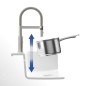 Villeroy & Boch Steel Expert Compact - Mitigeur d'évier avec bras flexible et douchette, anthracite 92730005