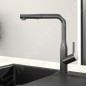 Villeroy & Boch Subway Style Shower - Mitigeur d’évier avec douchette extractible, anthracite 92850005