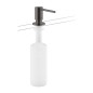 Axor Uno - Distributeur de savon, 500 ml, chrome noir brossé 42818340