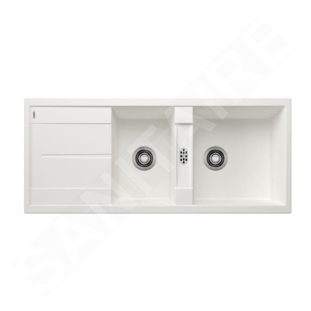 Blanco Metra 8 - Évier en silgranit, 1160x500 mm, blanc 513064