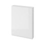 Cersanit Moduo - Armoire 80x59x14 cm, 1 porte, charnières L/P, blanc S590-016-DSM