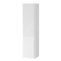 Cersanit Moduo - Armoire haute, 160x40x34 cm, 1 porte, charnières G/D, miroir intérieur, blanc S590-020-DSM