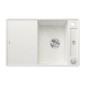 Blanco Axia III 45 - Évier en silgranit, 770x500 mm, avec commande de vidage et accessoires, InFino, blanc 523202