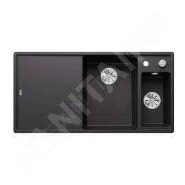 Blanco AXIA III 6 S - Évier en silgranit 1000x510 mm, avec commande de vidage et accessoires, InFino, anthracite 523462