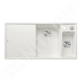 Blanco Axia III 6 - Évier en silgranit 1000x510 mm, avec commande de vidage et accessoires, InFino, blanc 523466