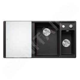 Blanco Axia III 6 - Évier en silgranit 1000x510 mm, avec commande de vidage et accessoires, InFino, anthracite 523472