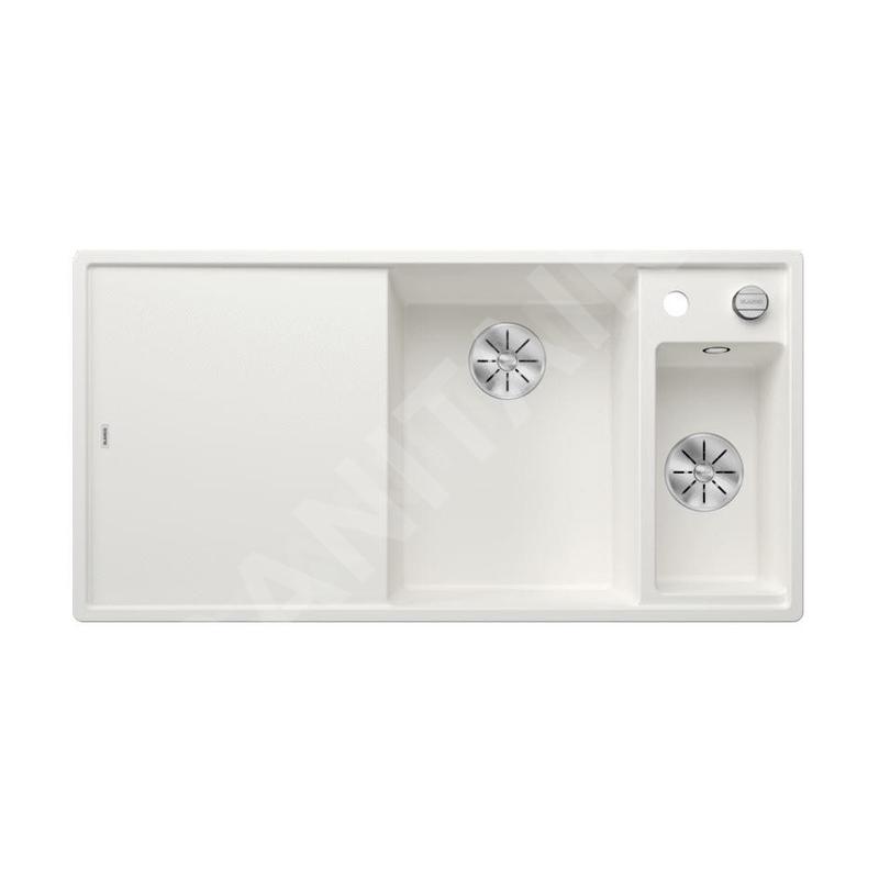 Blanco Axia III 6 - Évier en silgranit 1000x510 mm, avec commande de vidage et accessoires, InFino, blanc 523477