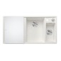 Blanco Axia III 6 - Évier en silgranit 1000x510 mm, avec commande de vidage et accessoires, InFino, blanc 523477