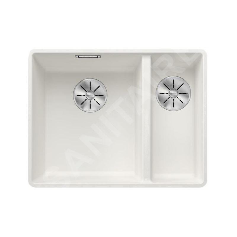 Blanco Subline 340/160 - Évier en silgranit, 552x427 mm, évier à gauche, InFino, blanc 523571