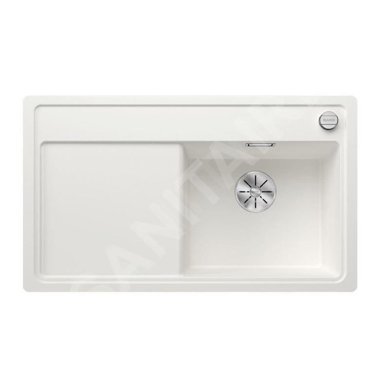 Blanco Zenar 45 - Évier en silgranit, 848x498 mm, avec commande de vidage, InFino, blanc 523816