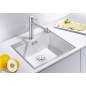 Blanco Subline 500 - Évier en silgranit, 543x510 mm, avec commande de vidage, SteelFrame, InFino, blanc 524112