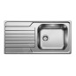 Blanco Dinas XL 6 - Évier, 1000x500 mm, inox brossé 524254