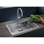 Blanco ETAGON 700-IF - Évier, 740x440 mm, avec accessoires, InFino, inox 524272