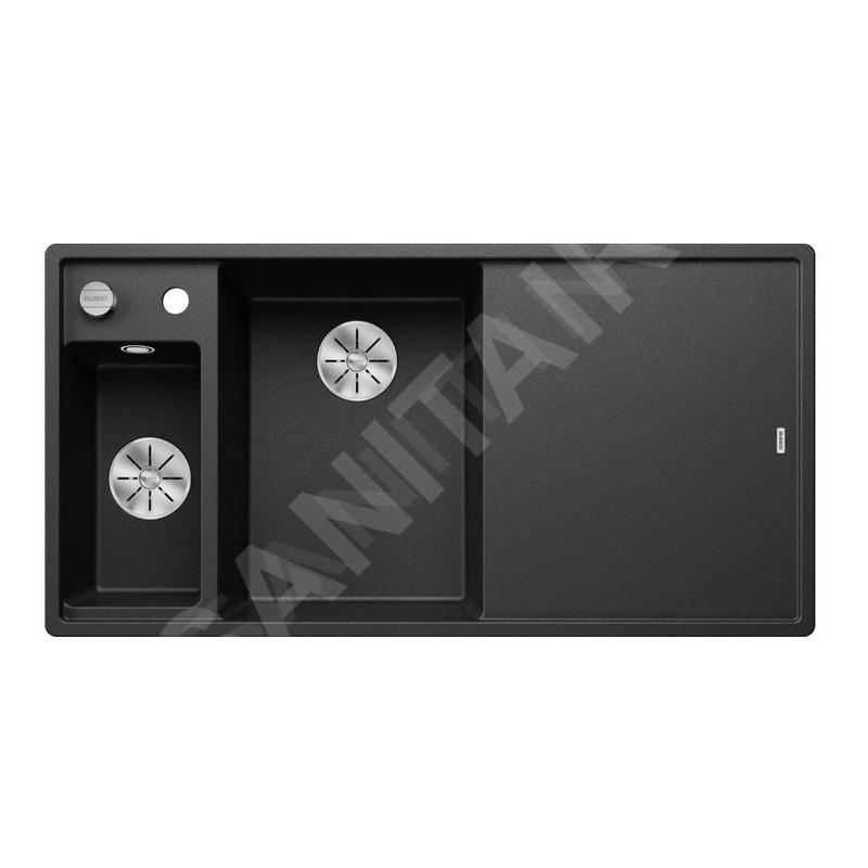 Blanco Axia III 6 - Évier en silgranit 1000x510 mm, avec commande de vidage et accessoires, InFino, anthracite 524643