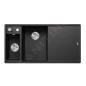 Blanco Axia III 6 - Évier en silgranit 1000x510 mm, avec commande de vidage et accessoires, InFino, anthracite 524643