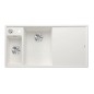 Blanco Axia III 6 - Évier en silgranit 1000x510 mm, avec commande de vidage et accessoires, InFino, blanc 524647