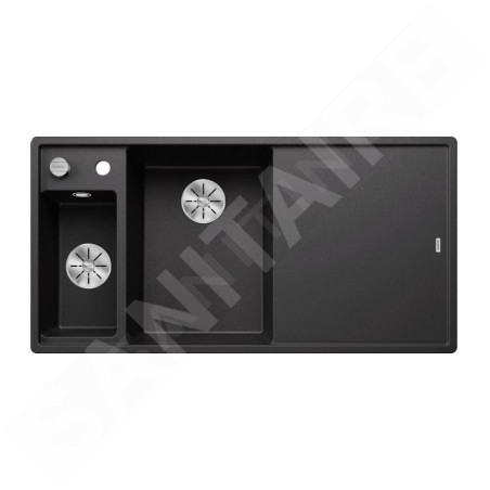 Blanco Axia III 6 - Évier en silgranit 1000x510 mm, avec commande de vidage et accessoires, InFino, anthracite 524653