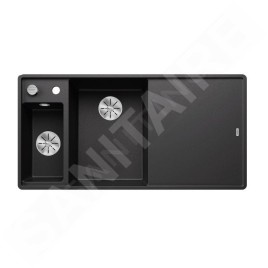 Blanco Axia III 6 - Évier en silgranit, 990x500 mm, avec commande de vidage et accessoires, InFino, anthracite 524663
