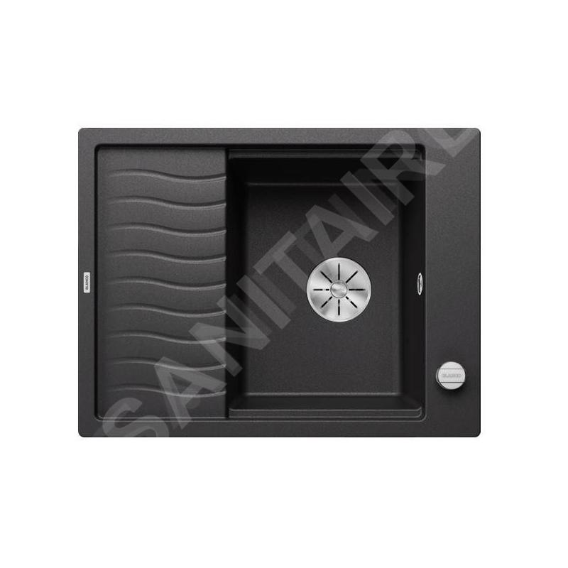 Blanco Elon 45 - Évier en silgranit, 650x500 mm, avec commande de vidage et accessoires, InFino, anthracite 524814