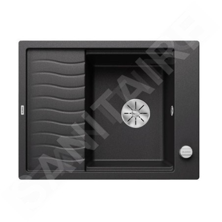 Blanco Elon 45 - Évier en silgranit, 650x500 mm, avec commande de vidage et accessoires, InFino, anthracite 524814