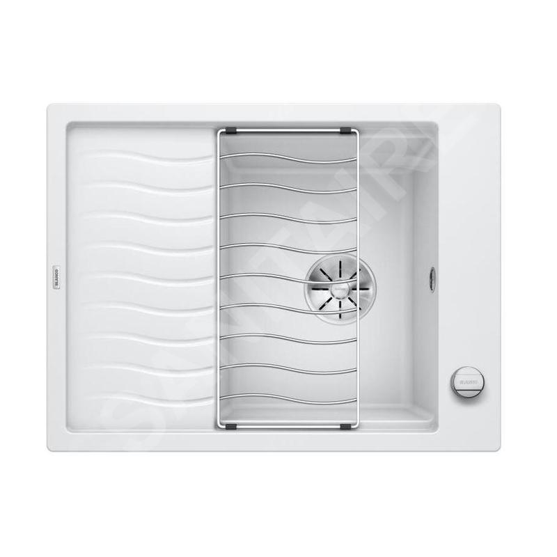 Blanco Elon 45 - Évier en silgranit 650x500 mm, avec accessoires, InFino, blanc 524828