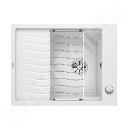 Blanco Elon 45 - Évier en silgranit 650x500 mm, avec accessoires, InFino, blanc 524828