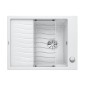 Blanco Elon 45 - Évier en silgranit 650x500 mm, avec accessoires, InFino, blanc 524828