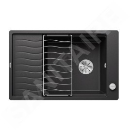 Blanco Elon XL 6 - Évier en silgranit, 770x490 mm, avec commande de vidage et accessoires, InFino, anthracite 524854