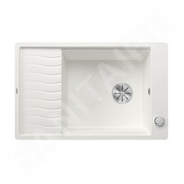 Blanco Elon XL 6 - Évier en silgranit, 770x490 mm, avec commande de vidage et accessoires, InFino, blanc 524857