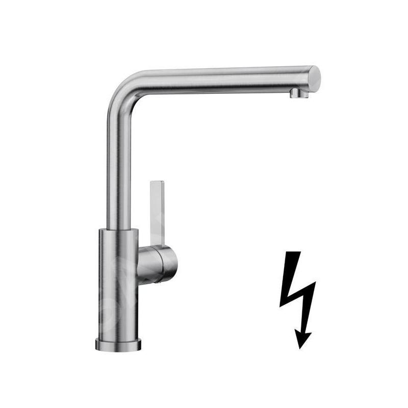 Blanco Lanora F - Mitigeur d'évier, sous fenêtre, inox brossé 526181