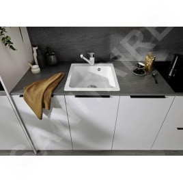 Blanco Naya 45 - Évier en Silgranit, 510x465 mm, blanc 526574