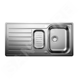 Blanco Lantos II - Évier, 1000x500 mm, avec commande de vidage et accessoires, inox brossé 526628