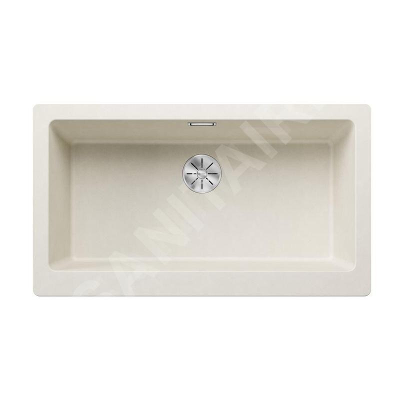 Blanco Vintera XL 9 - Évier en silgranit, 896x510 mm, InFino,blanc doux 526803