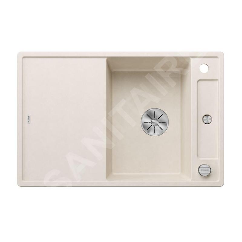 Blanco Axia III 45 - Évier en silgranit, 780x510 mm, avec accessoires, InFino, blanc doux 527035