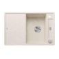 Blanco Axia III 45 - Évier en silgranit, 780x510 mm, avec accessoires, InFino, blanc doux 527036