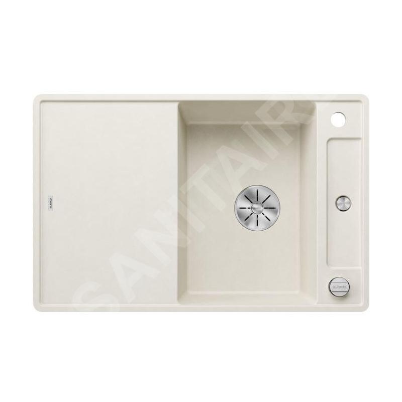 Blanco Axia III 45 - Évier en silgranit, 770x500 mm, avec accessoires, InFino, blanc doux 527037