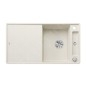 Blanco Axia III 5 - Évier en silgranit, 905x500 mm, avec accessoires, InFino, blanc doux 527042