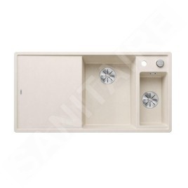 Blanco Axia III 6 - Évier en silgranit 1000x510 mm, avec commande de vidage et accessoires, InFino, blanc doux 527046