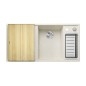 Blanco Axia III 6 - Évier en silgranit 1000x510 mm, avec commande de vidage et accessoires, InFino, blanc doux 527046