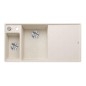 Blanco Axia III 6 - Évier en silgranit, 990x500 mm, avec commande de vidage et accessoires, InFino, blanc doux 527047