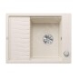 Blanco Elon 45 - Évier en silgranit, 650x500 mm, avec commande de vidage et accessoires, InFino, blanc doux 527068