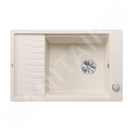 Blanco Elon XL 6 - Évier en silgranit, 780x500 mm, avec commande de vidage et accessoires, InFino, blanc doux 527070