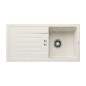 Blanco Favum 45 - Évier en silgranit, 860x435 mm, blanc doux 527083