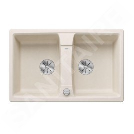 Blanco Lexa 8 - Évier en silgranit, 780x500 mm, avec commande de vidage, InFino, blanc doux 527096