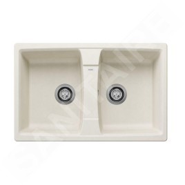 Blanco Lexa 8 - Évier en silgranit, 780x500 mm, InFino, blanc doux 527098