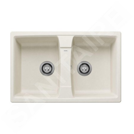 Blanco Lexa 8 - Évier en silgranit, 780x500 mm, InFino, blanc doux 527098
