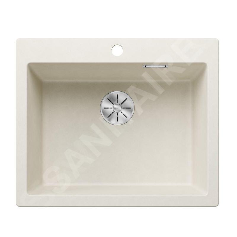 Blanco Pleon 6 - Évier en Silgranit, 615x510 mm, InFino, blanc doux 527137 Blanco Pleon 6 - Évier en Silgranit, 615x510 mm, InFino, blanc doux 527137