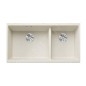 Blanco Subline 480/320 - Évier en Silgranit, 855x460 mm, InFino, blanc doux 527168